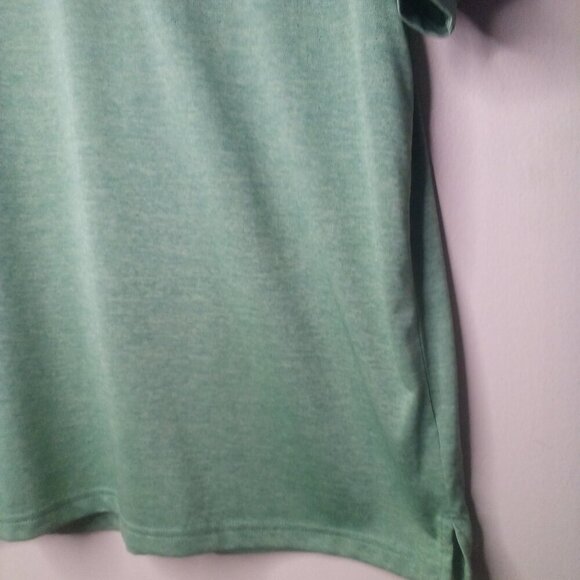 Saddlebred Polo Shirt Men L Short Sleeve Golf Green - Picture 6 of 12
